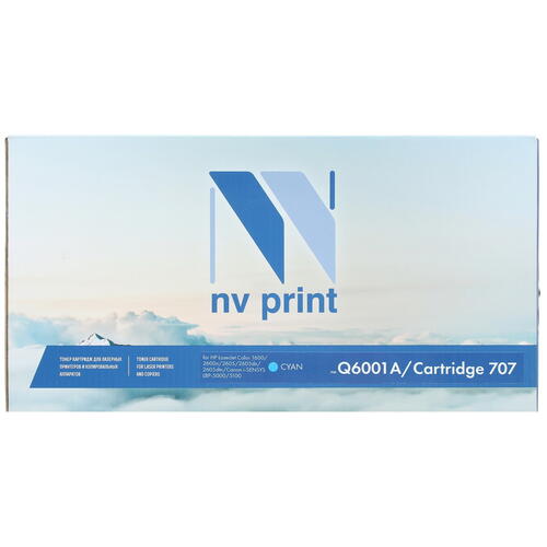 Купить Картридж лазерный NV Print Q6001A голубой, с чипом  7978817. Характеристики, отзывы и цены в Донецке