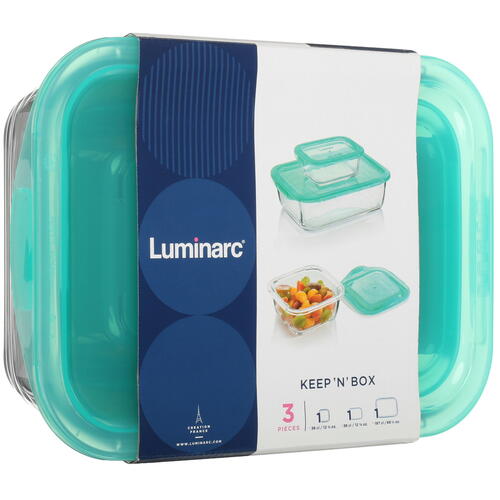 Купить Набор контейнеров Luminarc Q4177  5082958. Характеристики, отзывы и цены в Донецке