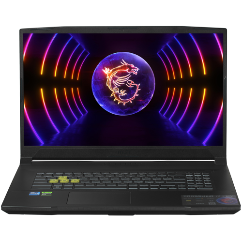 Купить 17.3" Ноутбук MSI Crosshair 17 C12VG-287XRU черный  5094167. Характеристики, отзывы и цены в Донецке