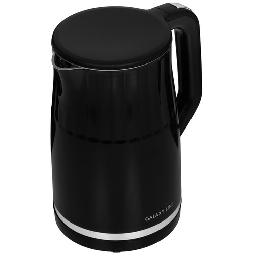 Купить Электрочайник Galaxy LINE GL0337 черный  9061340. Характеристики, отзывы и цены в Донецке