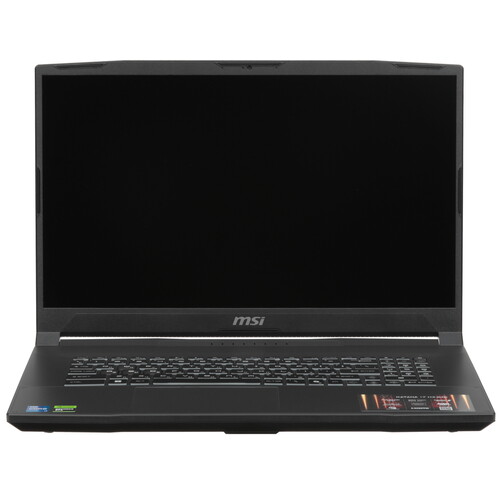 Купить 17.3" Ноутбук MSI Katana 17 HX B14WFK-051XRU черный  5629068. Характеристики, отзывы и цены в Донецке