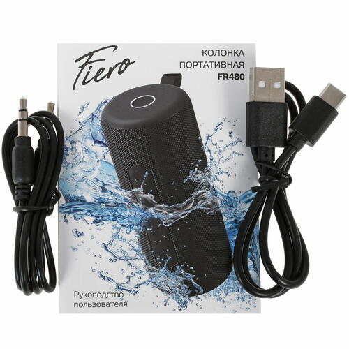Купить Портативная колонка Fiero Vortex X, черный  4790735. Характеристики, отзывы и цены в Донецке