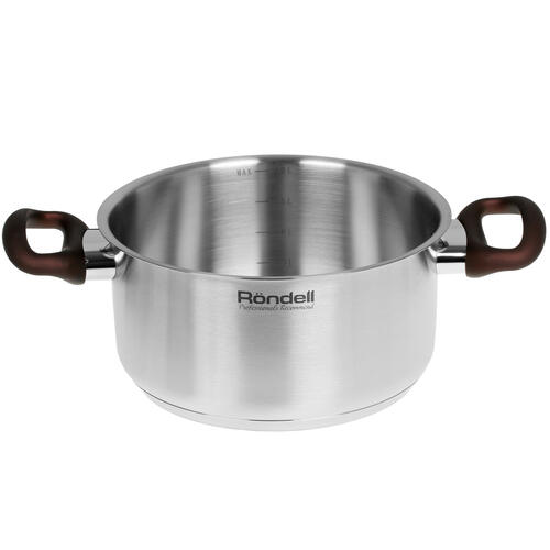 Купить Кастрюля Rondell Tierno RDS-1591 2 л 18 см серебристый  5002560. Характеристики, отзывы и цены в Донецке