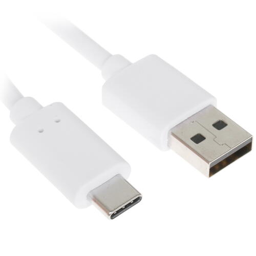 Купить Кабель круглый FinePower USB Type-C - USB 2.0 Type-A белый 2 м  5405303. Характеристики, отзывы и цены в Донецке