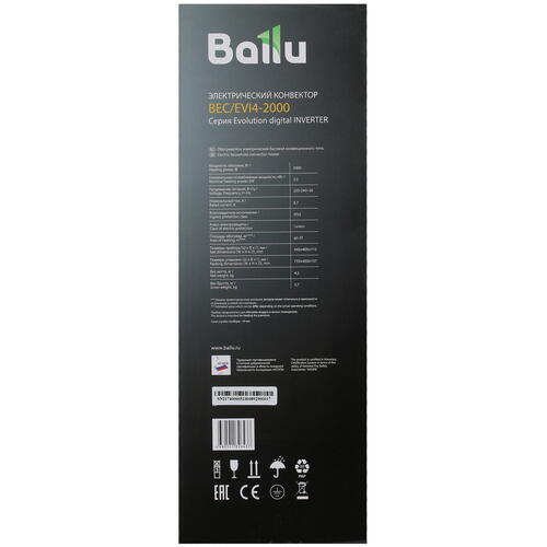 Купить Конвектор Ballu Evolution Digital Inverter BEC/EVI4-2000  9008936. Характеристики, отзывы и цены в Донецке