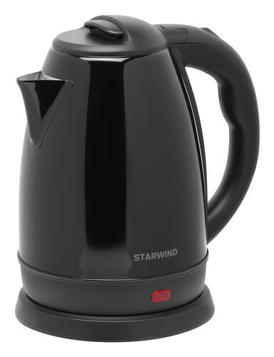 Купить Электрочайник Starwind SKS2050 черный  5353084. Характеристики, отзывы и цены в Донецке