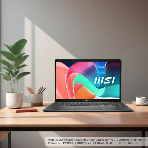 Купить 15.6" Ноутбук MSI Modern 15 F1MG-070RU серый  5484700. Характеристики, отзывы и цены в Донецке