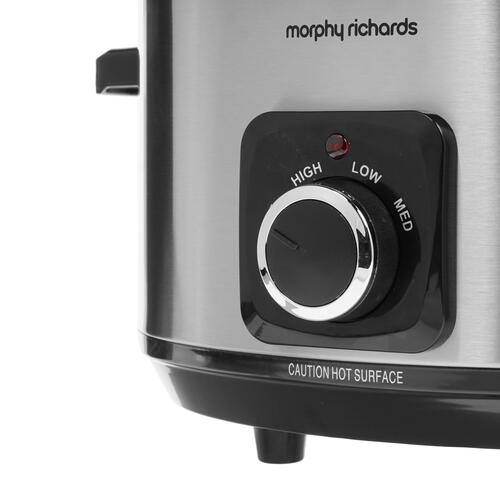 Купить Медленноварка Morphy Richards 461010 серебристый  8167738. Характеристики, отзывы и цены в Донецке