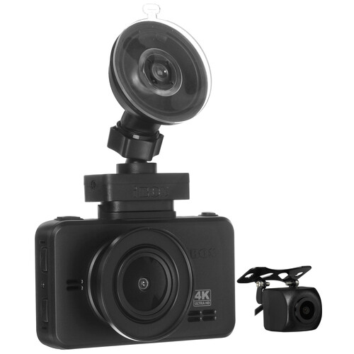 Купить Видеорегистратор iBOX RoadScan 4K WiFi GPS Dual + КЗВ RearCam FHD11 + камера заднего вида  5638343. Характеристики, отзывы и цены в Донецке