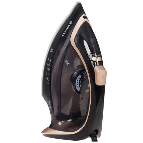 Купить Утюг BRAYER 4017BR черный  9229781. Характеристики, отзывы и цены в Донецке
