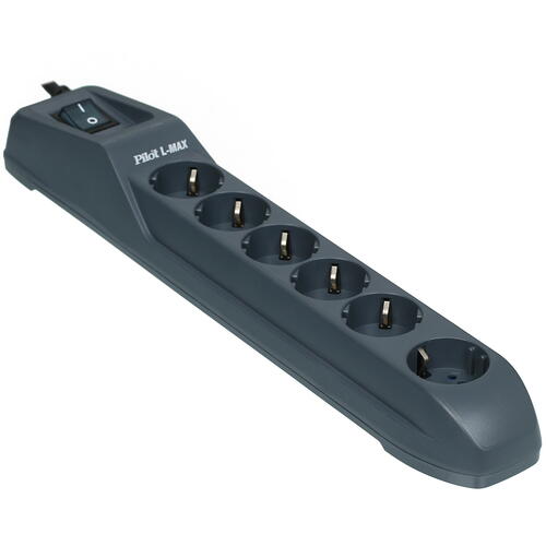 Купить Сетевой фильтр Pilot L-MAX GP серый  5404735. Характеристики, отзывы и цены в Донецке
