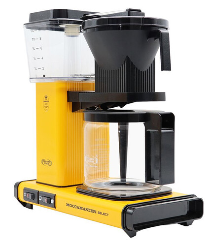 Купить Кофеварка капельная Moccamaster KBG Select 53984 желтый  9076832. Характеристики, отзывы и цены в Донецке