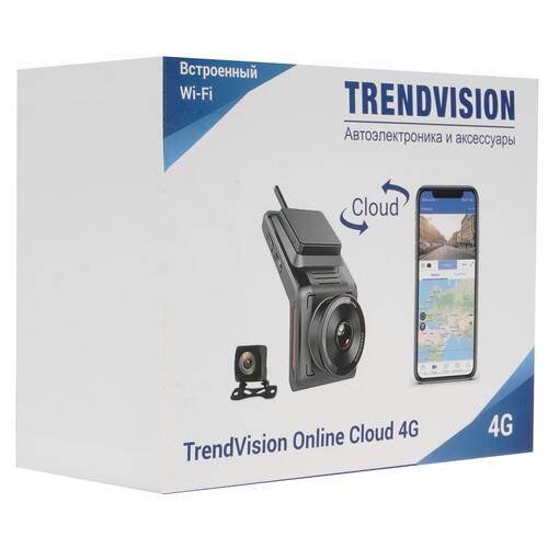 Купить Видеорегистратор TrendVision Online Cloud 4G + камера заднего вида  5001792. Характеристики, отзывы и цены в Донецке