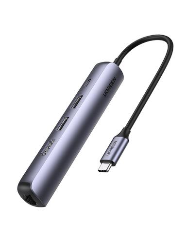 Купить Док-станция Ugreen CM418 серый  4866176. Характеристики, отзывы и цены в Донецке