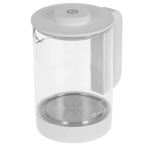 Купить Электрочайник Evolution KG1015S THERMOCONTROL белый  9990012. Характеристики, отзывы и цены в Донецке