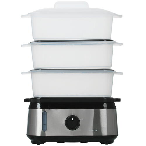 Купить Пароварка Centek CT-1458 серебристый  5355077. Характеристики, отзывы и цены в Донецке