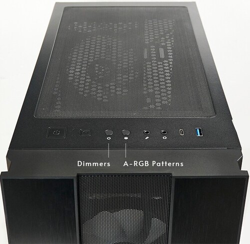 Купить Корпус Chieftec HUNTER 2 [GS-02B-OP] черный  5450604. Характеристики, отзывы и цены в Донецке