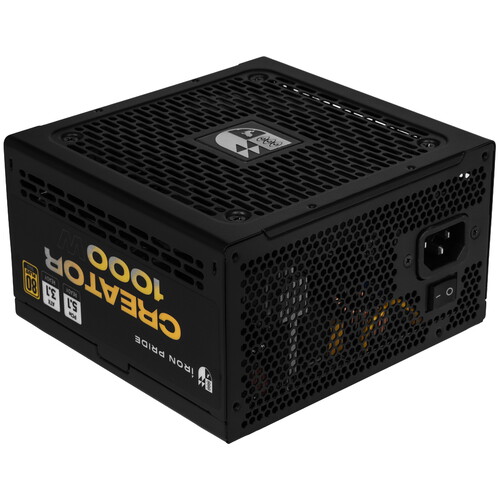 Купить Блок питания Iron Pride Creator 1000W  9257863. Характеристики, отзывы и цены в Донецке