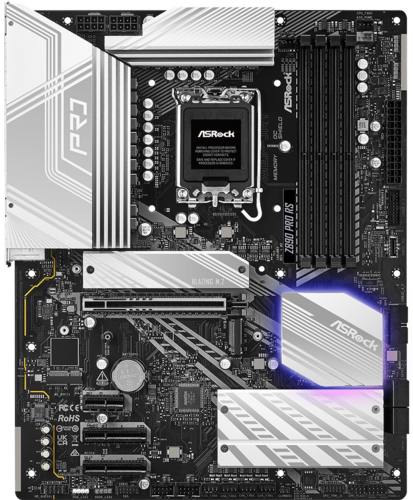 Купить Материнская плата ASRock Z890 Pro RS  5622568. Характеристики, отзывы и цены в Донецке