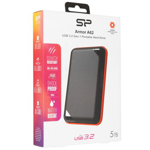 Купить 5 ТБ Внешний HDD Silicon Power Armor A62L  5441964. Характеристики, отзывы и цены в Донецке