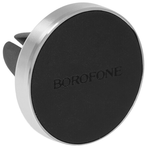 Купить Держатель автомобильный Borofone BH8 серебристый  9244511. Характеристики, отзывы и цены в Донецке