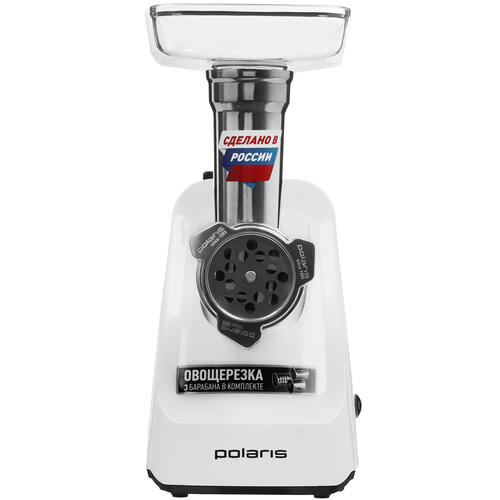 Купить Мясорубка электрическая Polaris PMG 2050 белый  9097236. Характеристики, отзывы и цены в Донецке