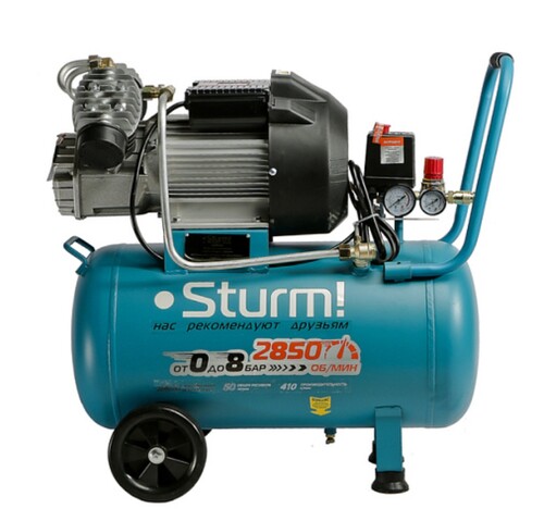 Купить Компрессор поршневой масляный Sturm! AC93250  9112594. Характеристики, отзывы и цены в Донецке