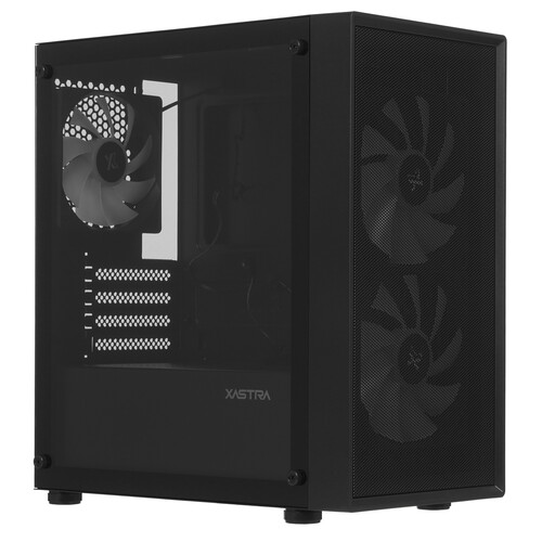 Купить Корпус XASTRA A305M 3FRGB [A305M-2FC14F-1FC12F] черный  5621560. Характеристики, отзывы и цены в Донецке