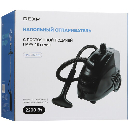 Купить Отпариватель DEXP HXS-3500C черный  9129746. Характеристики, отзывы и цены в Донецке
