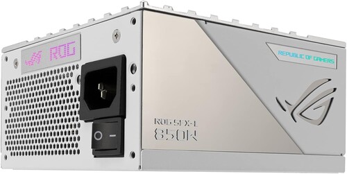 Купить Блок питания ASUS ROG LOKI 850W Platinum White Edition  5620046. Характеристики, отзывы и цены в Донецке