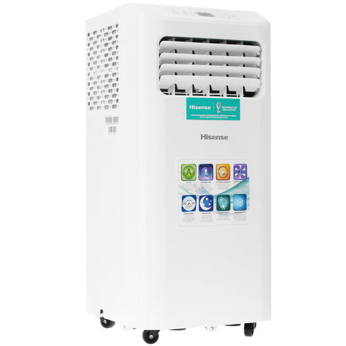 Купить Кондиционер мобильный Hisense AP-09CR4GKVS00 белый  5361018. Характеристики, отзывы и цены в Донецке
