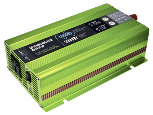 Купить Инвертор QUMO QAI-PSW-914-2000  9272352. Характеристики, отзывы и цены в Донецке