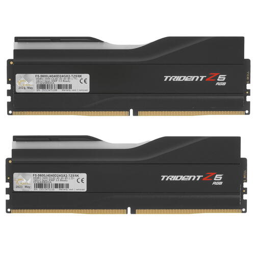 Купить Оперативная память G.Skill Trident Z5 RGB [F5-5600J4040D24GX2-TZ5RK] 48 ГБ  5416784. Характеристики, отзывы и цены в Донецке