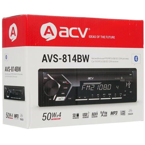 Купить Автопроигрыватель ACV AVS-814BW  8147178. Характеристики, отзывы и цены в Донецке