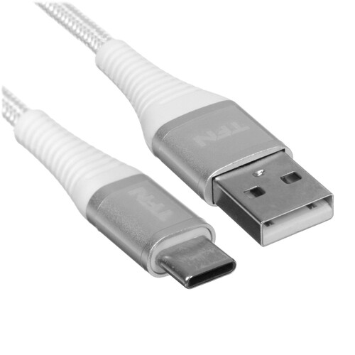 Купить Кабель круглый TFN USB Type-C - USB 2.0 Type-A белый 1.2 м  5616513. Характеристики, отзывы и цены в Донецке