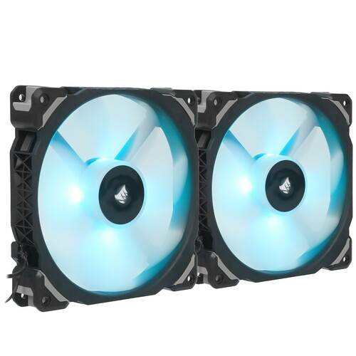 Купить Комплект вентиляторов Corsair ML140 Pro [C0-9050078-WW] черный  5610083. Характеристики, отзывы и цены в Донецке