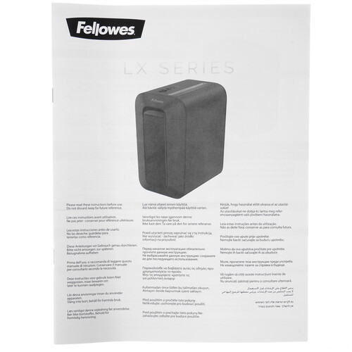 Купить Уничтожитель бумаг Fellowes Powershred LX65  4808586. Характеристики, отзывы и цены в Донецке