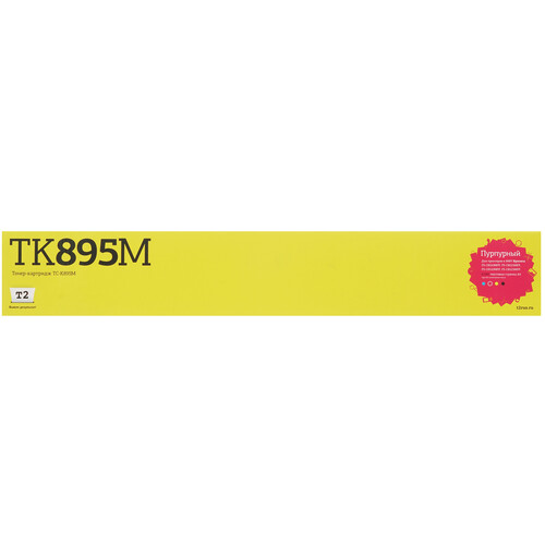 Купить Картридж лазерный T2 TC-K895M пурпурный  7963688. Характеристики, отзывы и цены в Донецке