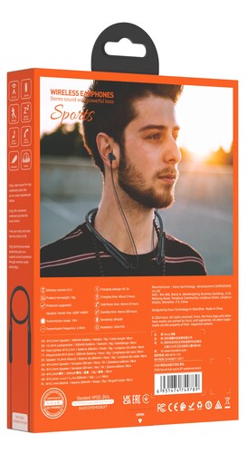 Купить Беспроводные наушники Hoco ES58 черный 2021  5485136. Характеристики, отзывы и цены в Донецке