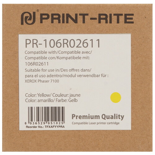 Купить Картридж лазерный Print-Rite TFXAFYYPRA желтый, с чипом  9146283. Характеристики, отзывы и цены в Донецке
