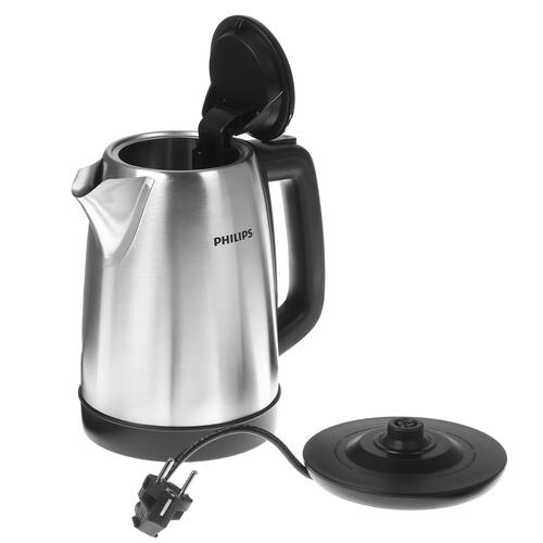 Купить Электрочайник Philips HD 9350/90 серебристый  5348000. Характеристики, отзывы и цены в Донецке