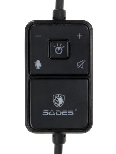 Купить Проводные наушники SADES SA-904 Locust черный 2018  1186485. Характеристики, отзывы и цены в Донецке