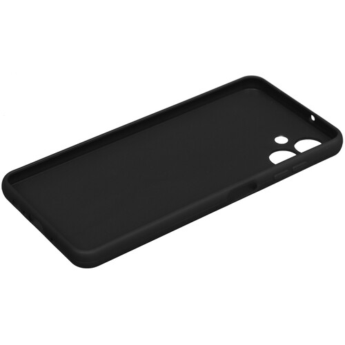 Купить Накладка  BoraSCO Silicone Case для Samsung Galaxy A06 черный  5493052. Характеристики, отзывы и цены в Донецке