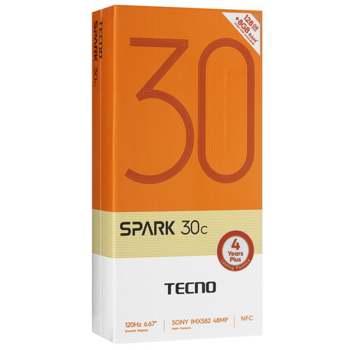 Купить 6.67" Смартфон Tecno SPARK 30C 128 ГБ зеленый  5492013. Характеристики, отзывы и цены в Донецке