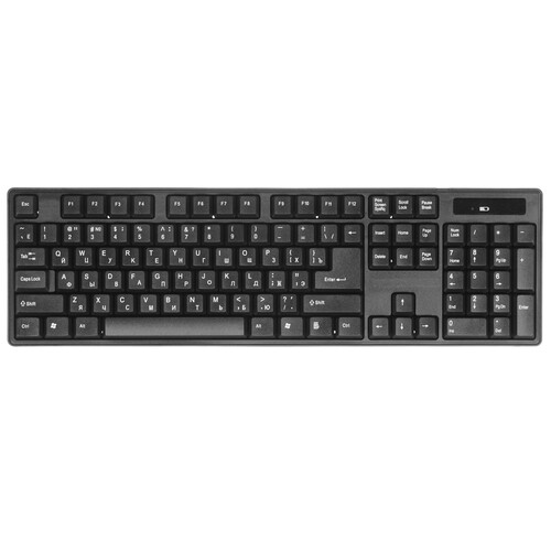 Купить Клавиатура+мышь беспроводная   Defender #1 C-915 RU черный  8105880. Характеристики, отзывы и цены в Донецке