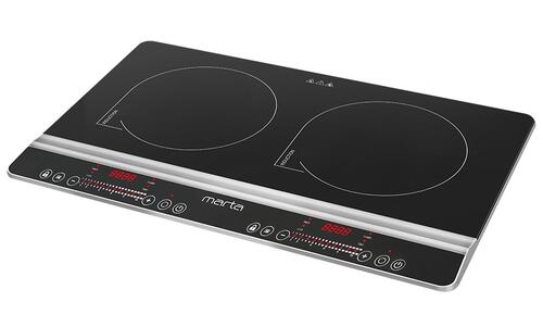 Купить Плита компактная электрическая MARTA MT-HP4222C черный  9058375. Характеристики, отзывы и цены в Донецке