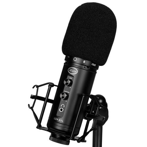 Купить Микрофон Mice U24-A1L черный  5440926. Характеристики, отзывы и цены в Донецке