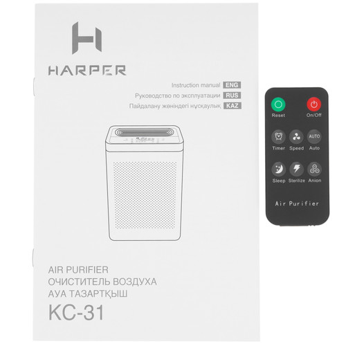 Купить Очиститель воздуха Harper KC-31 белый  9056605. Характеристики, отзывы и цены в Донецке