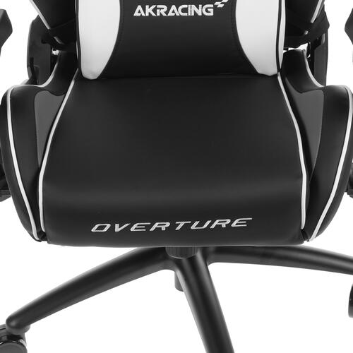 Купить Кресло игровое AKRacing OVERTURE белый  1307896. Характеристики, отзывы и цены в Донецке