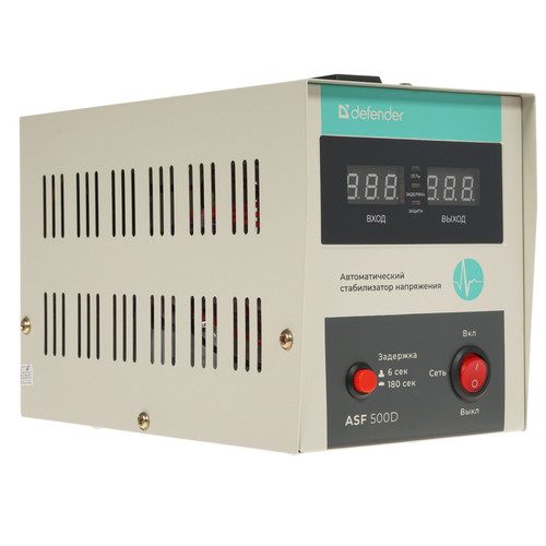 Купить Стабилизатор напряжения Defender ASF 500D  4825143. Характеристики, отзывы и цены в Донецке